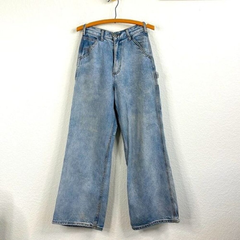 J. Galt Acid Wide Leg High Waist Carpernter Jeans